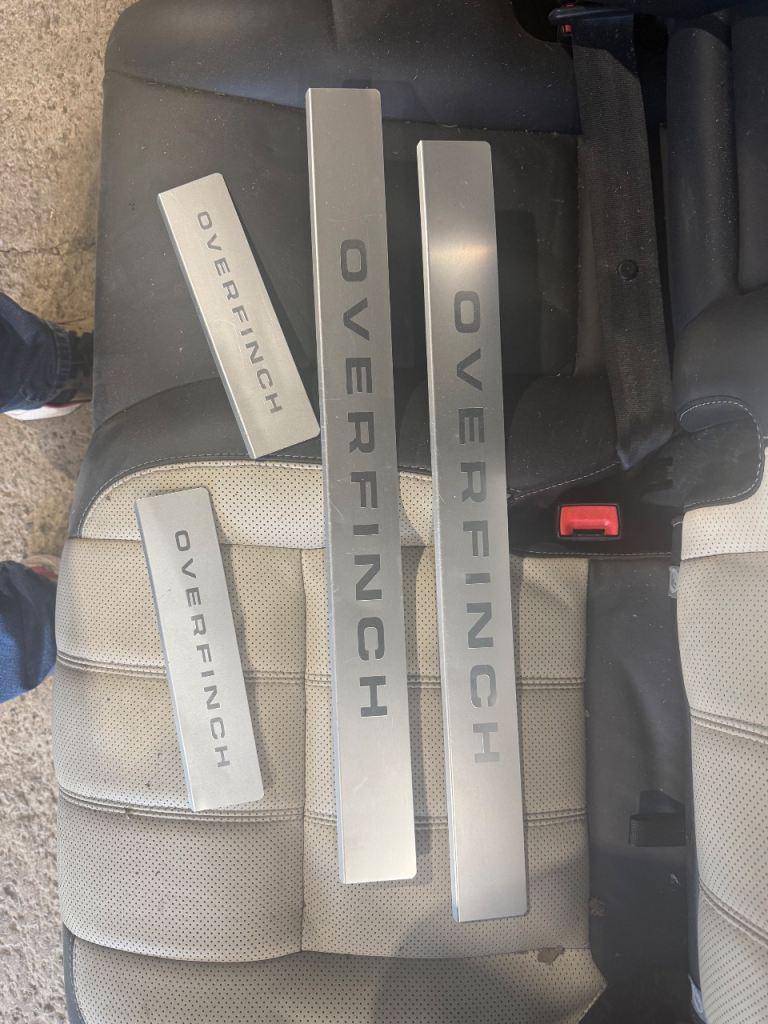 Range Rover sport overfinch sill plates 