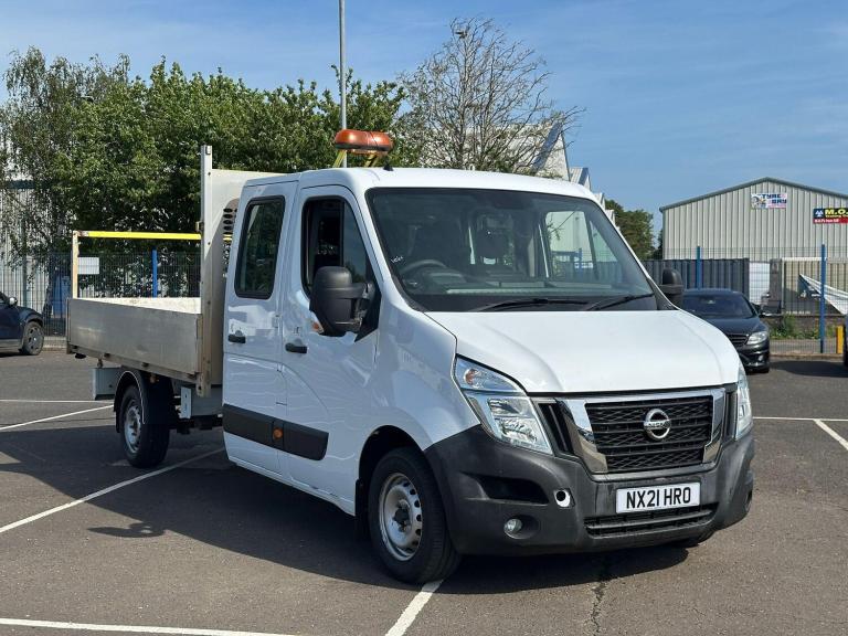 2021 Nissan NV400 2.3 dci 150ps H1 Tekna Double Cab Chassis CHASSIS CAB DIESEL Manual