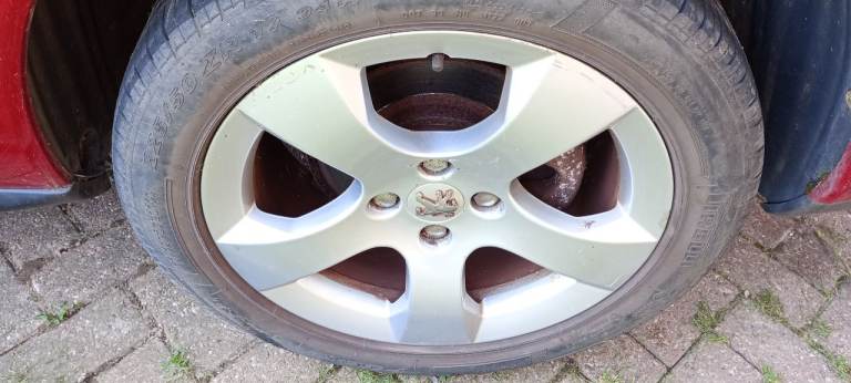 2012 Peugeot 3008 alloy wheels 17"