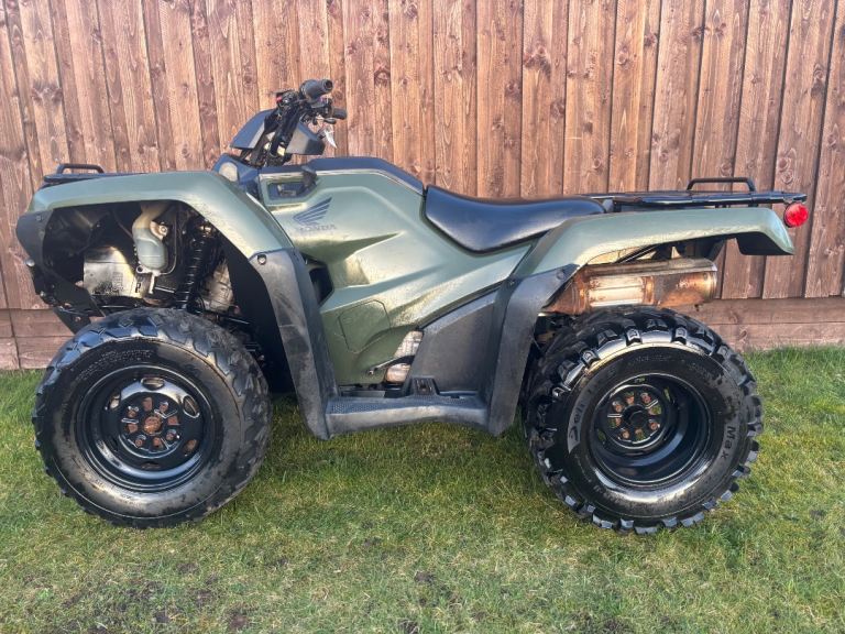 Honda trx 420 FM2 rancher atv farm quad 