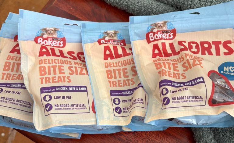 4 Bakers Allsorts Treats for Dogs