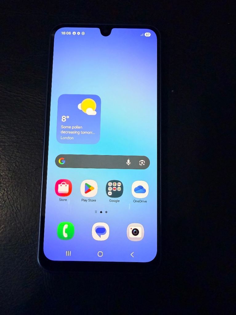 Samsung Galaxy A17 5G 128GB – Blue, Brand New