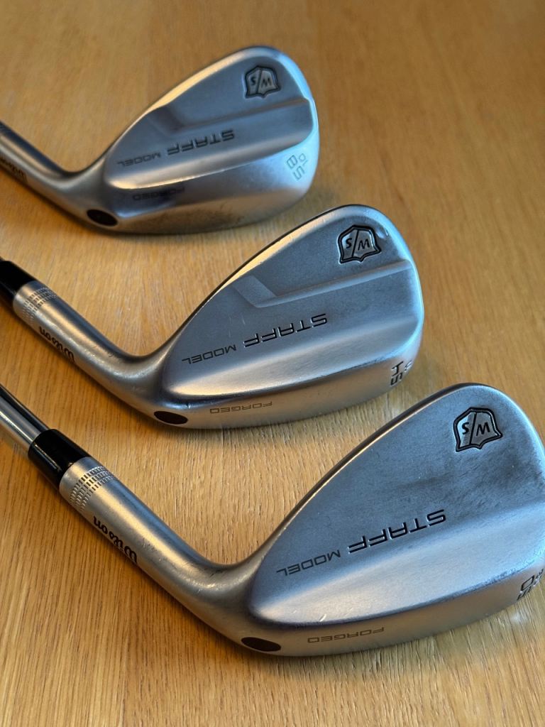 Wilson Staff Forged Staff Model Wedges (50, 54, 58 degree) - Good Condition