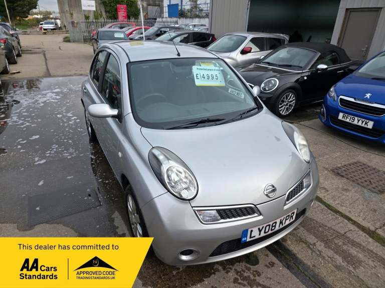 2008 Nissan Micra 1.2 Acenta+ 5dr Auto HATCHBACK PETROL Automatic