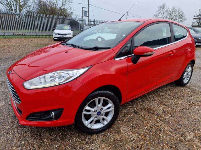 2016 16 FORD FIESTA 1.25 ZETEC HATCHBACK 3DR PETROL MANUAL EURO 6 (82 PS)