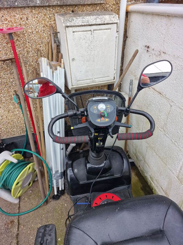 Mobility Scooter – Black, Fair Condition