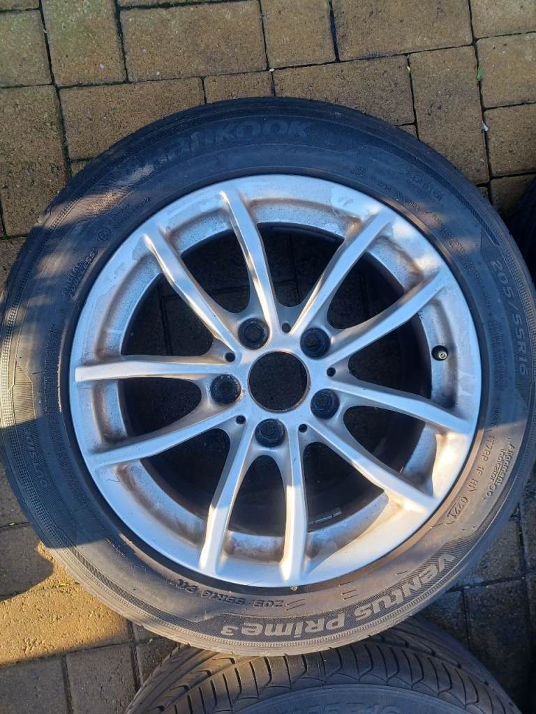 2 sets bmw alloy wheels for sale
