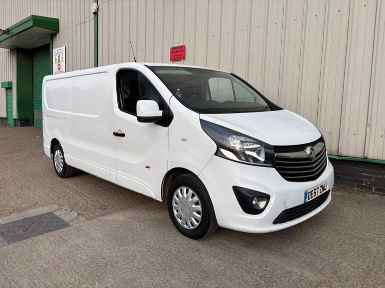 Vauxhall, VIVARO,2018 , Manual, Long Wheel Base ,Euro 6 ,New MOT, Ready For Work ,NO VAT