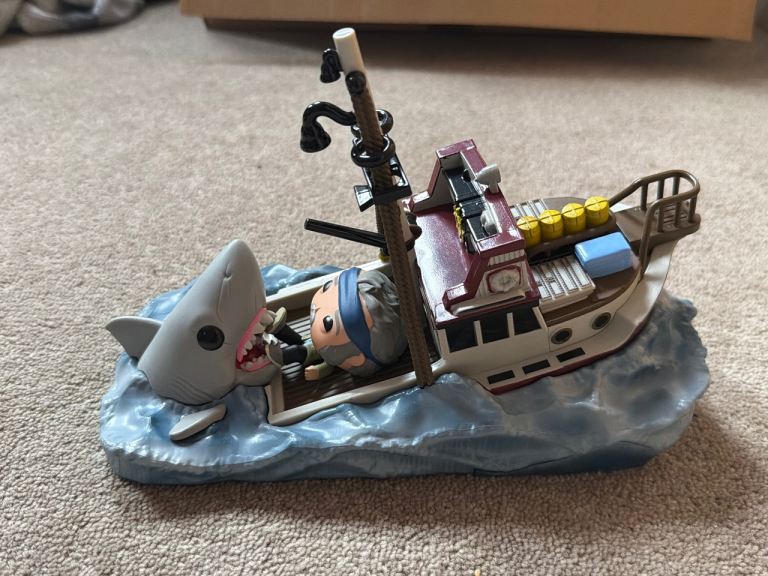 Jaws eating boat funko (NOT IN BOX)