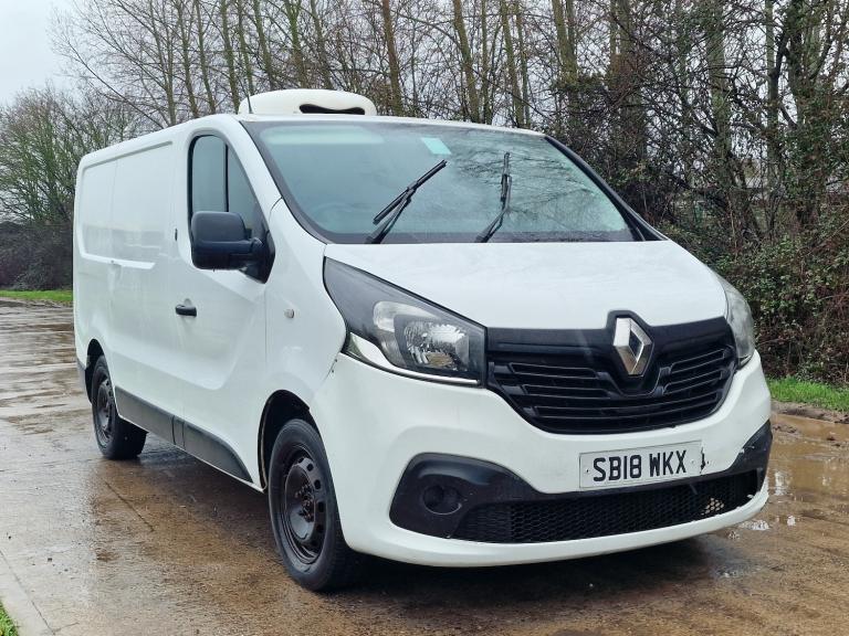 2018 Renault Trafic SL27 BUSINESS + DCI Fridge Van  Spares Repair  157k  ULEZ