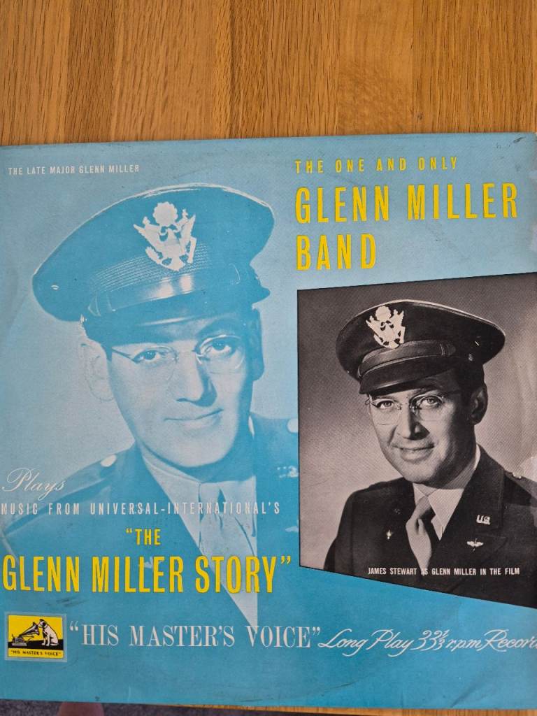Glen Miller HMV 33 1/3 RPM Vinyl Record – Fair Condition