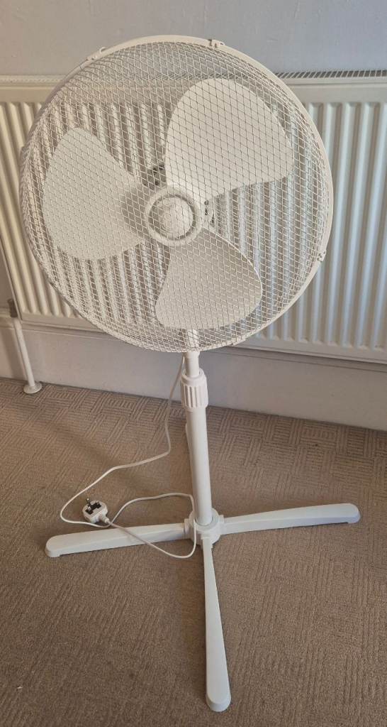Midea Stand Fan – White, As Good As New