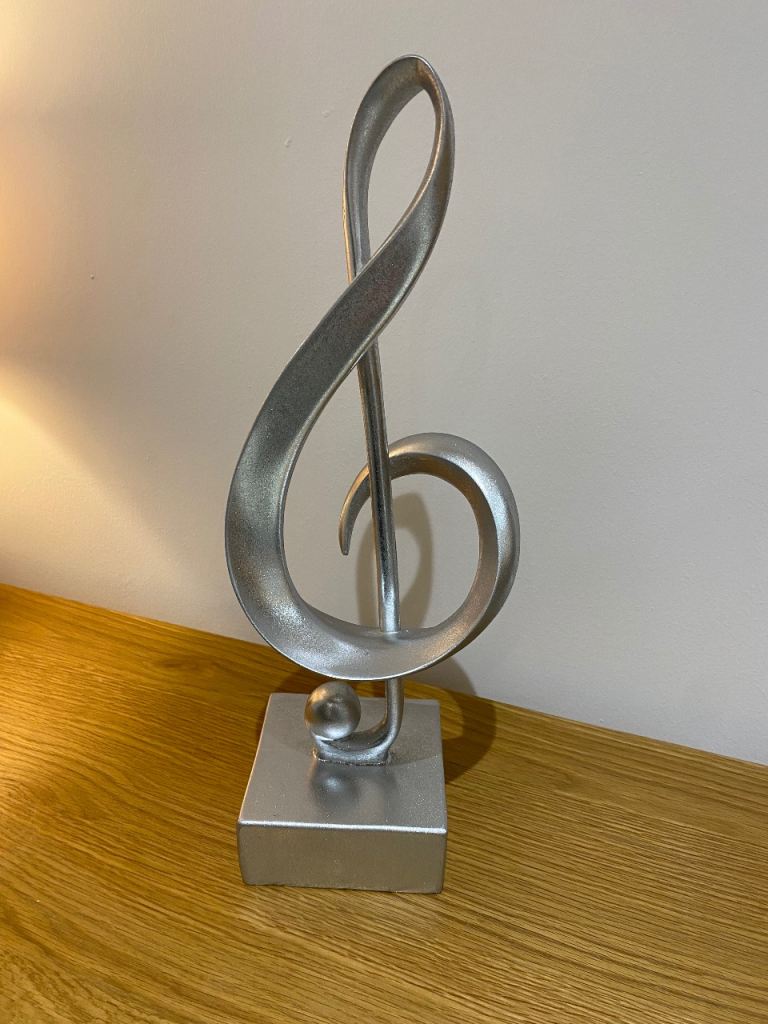 image for TREBLE CLEF ORNAMENT - AS NEW