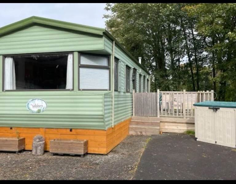 Sited Static Caravan, (1 years site fees and no age limit on site) 