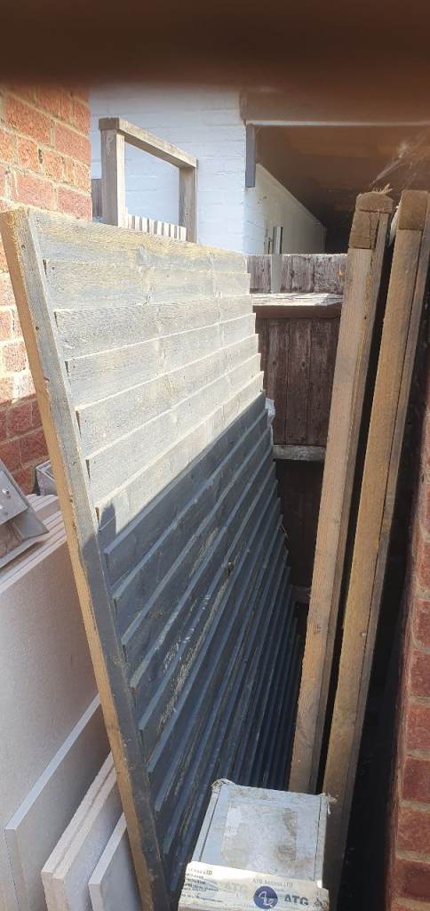 Wooden Garden Fence Panels – Good Condition