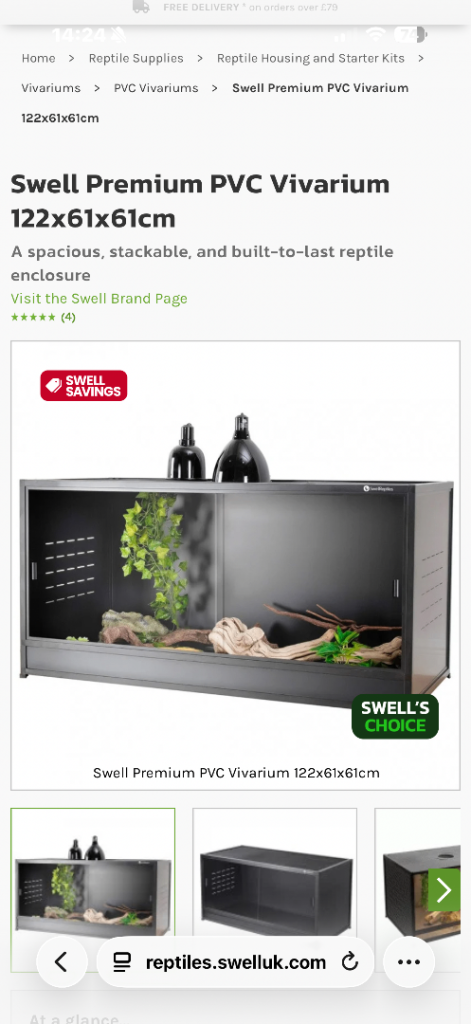 Swell Reptiles Vivarium 