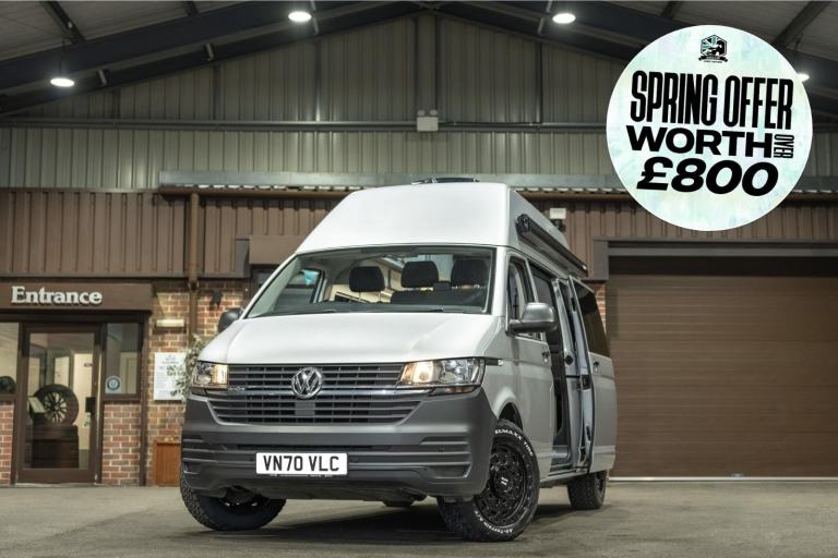 2020 VOLKSWAGEN TRANSPORTER HIGH ROOF CAMPERVAN