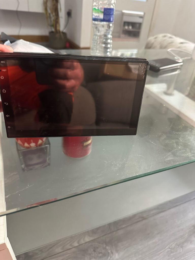 New touchscreen car stereo with reverse camera and steering wheel controls 
