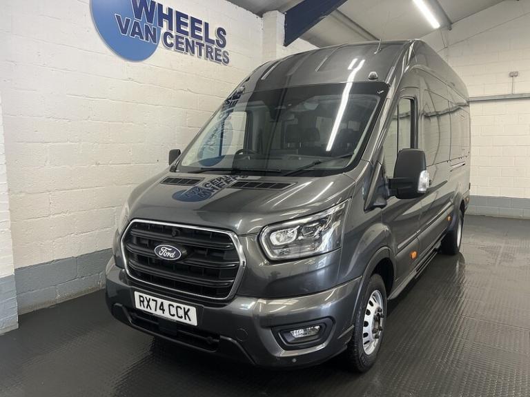 2024 Ford Transit 2.0 460 EcoBlue Limited Minibus Double Cab 5dr Diesel Auto RWD L4 H3 Euro 6 Min...