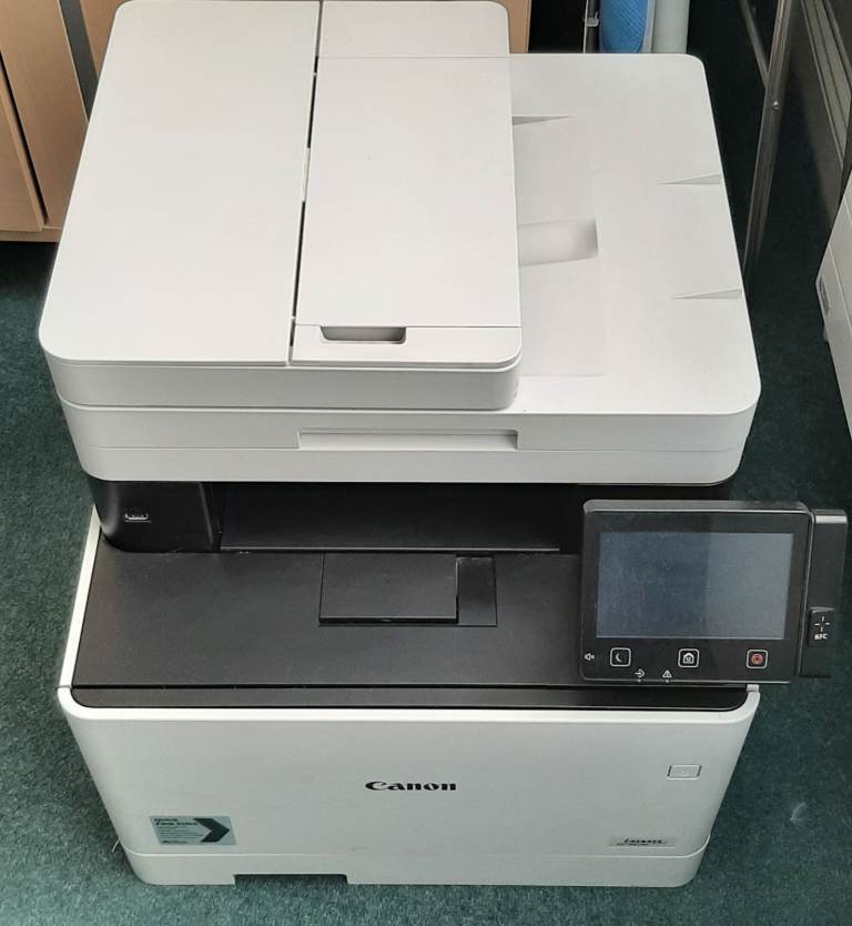 Canon i-Sensys MF744Cdw All-in-One Colour Laser Printer/Scanner/Copier/Fax
