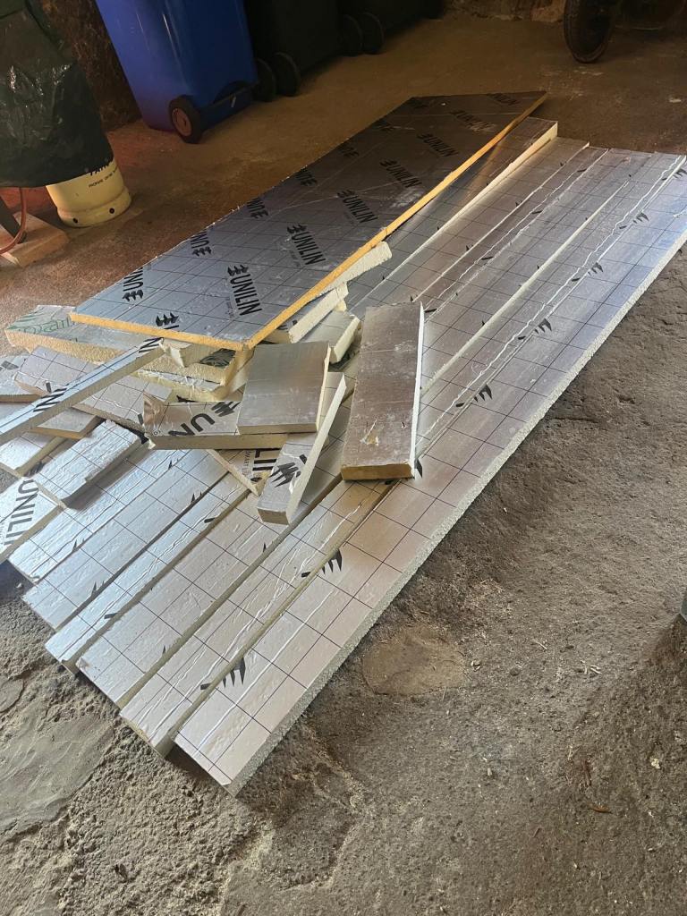 Selection of insulation offcuts FREE Needs to go togethet