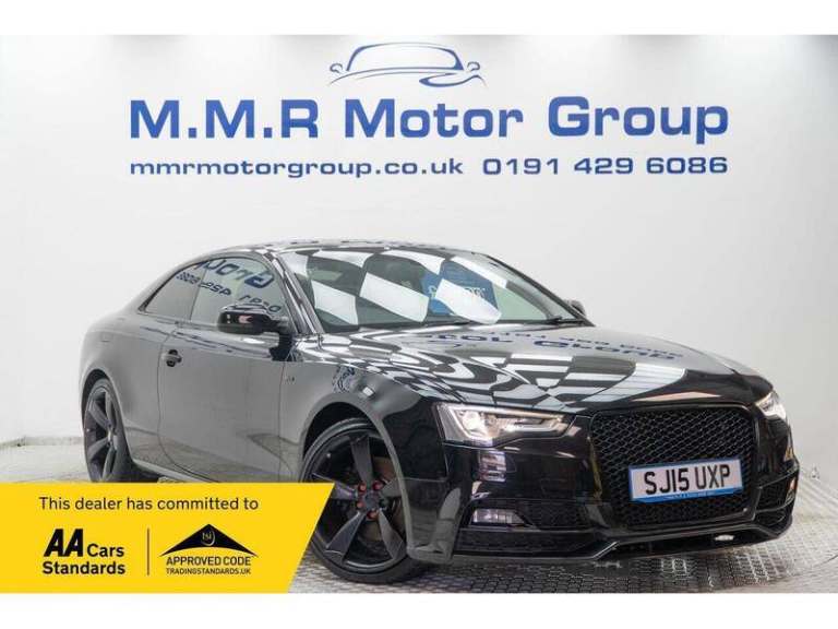 2015 Audi A5 2.0 TDI Black Edition Plus S Tronic quattro Euro 5 (s/s) 2dr Coupe Diesel Automatic