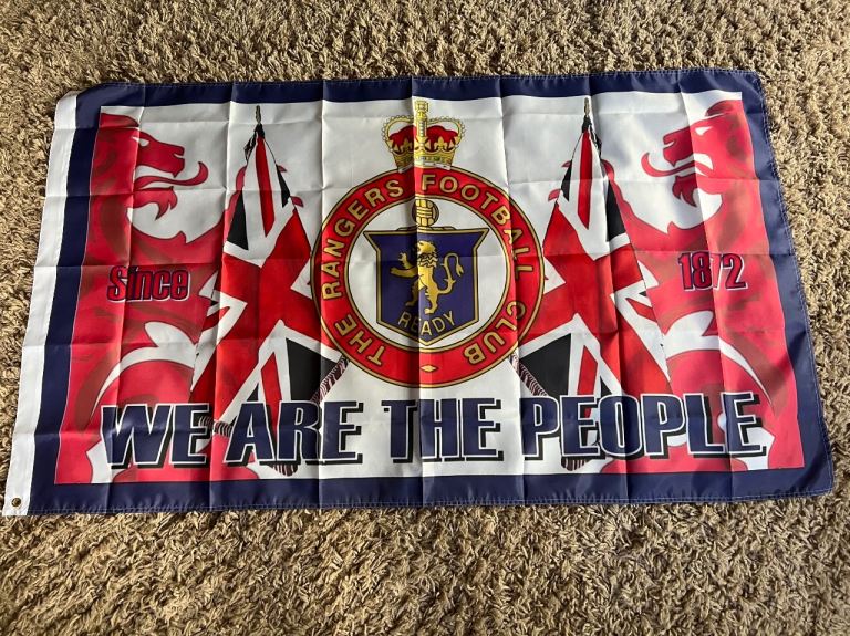 Glasgow Rangers Football Club Flag