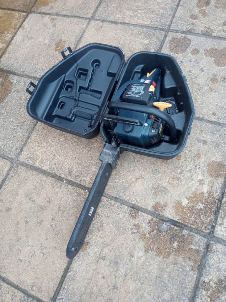 Chainsaw with Hard Carry Case - Good Condition