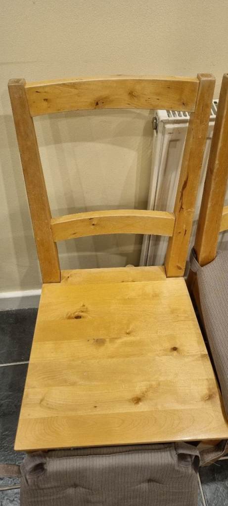 Wooden Oak Nest of Tables 2-Piece Coffee Side Living Room Table Set Rounded Edge