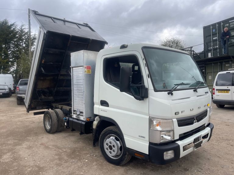 MITSUBISHI CANTER FUSO 3C15 TIPPER 2019 ONLY 37350 MILES EURO 6
