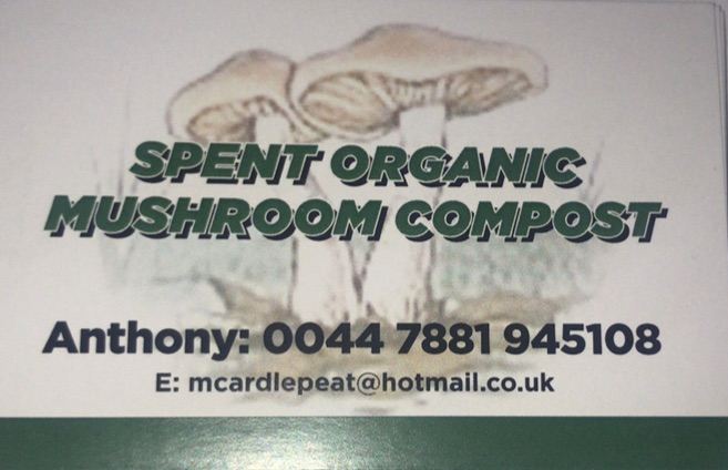 Spent Organic Mushroom Compost for Gardening and Soil Conditioning