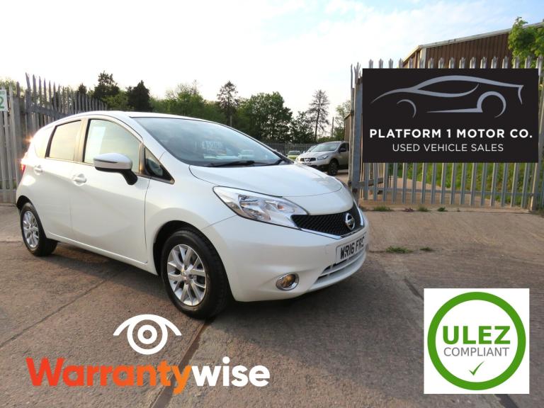 2016 Nissan Note 1.2 Acenta 5dr MPV Petrol Manual