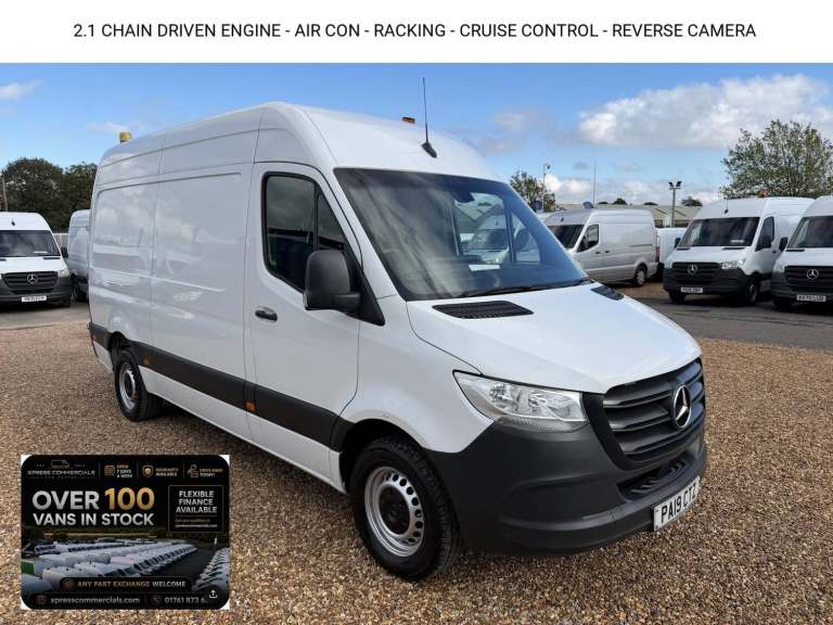 2019 Mercedes-Benz Sprinter 2.1 316 CDI Panel Van 5dr Diesel Manual RWD L2 H2 Euro 6 (163 ps) Pan...