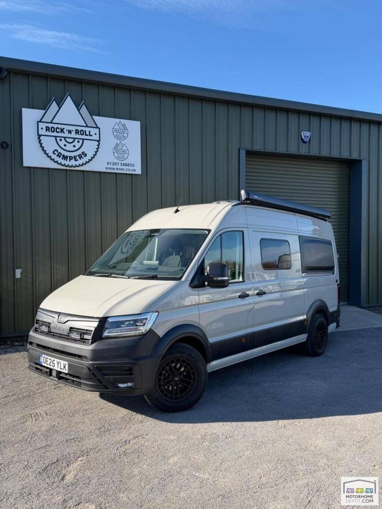 MAN TGE, Crafter VW, Auto, Bi-turbo 2025, 140 miles