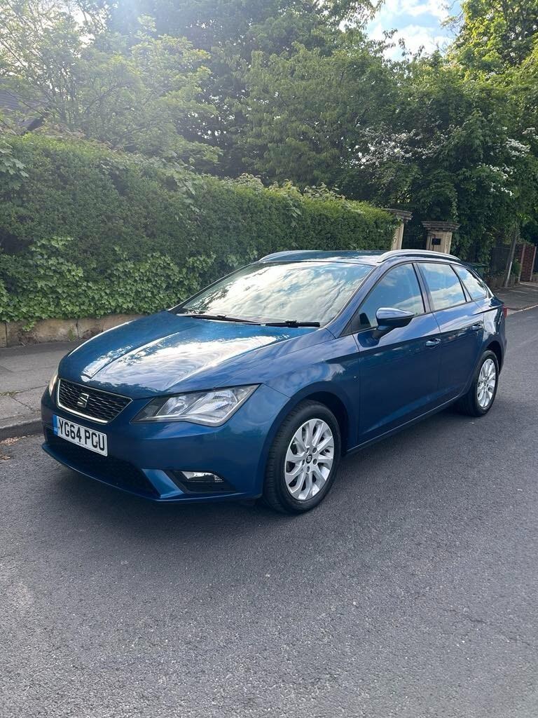 2014 SEAT Leon 1.6 TDI SE 5dr-1 owner £20 tax nice car inside and out ESTATE Diesel Manual