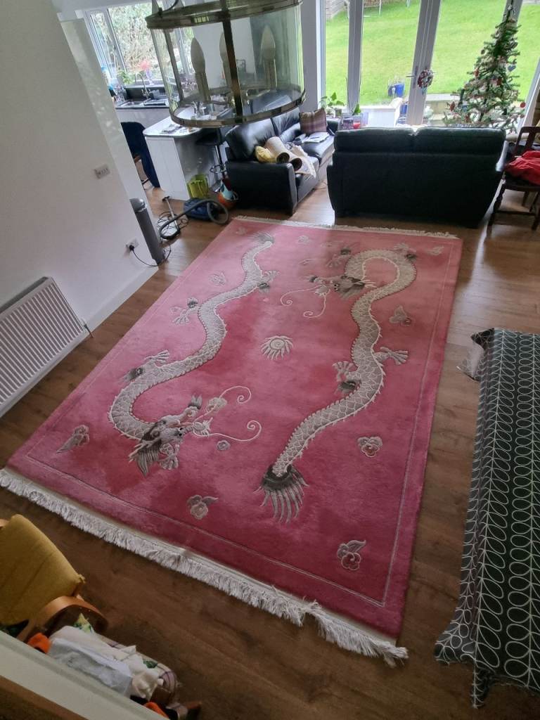12ft chinese dragon rug