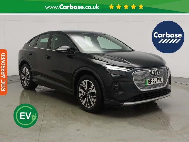 2022 Audi Q4 e-tron 50 Sport Sportback 5dr Electric Auto quattro 82kWh (299 ps) Estate ELECTRIC A...