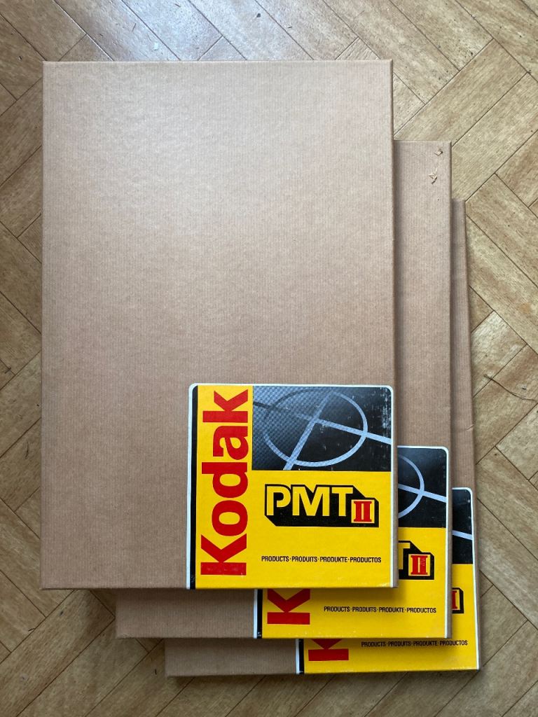 3 x Pack Of 50 Kodak PMT II Photographic Litho Plates 10 x 15 Inches (254x382mm)