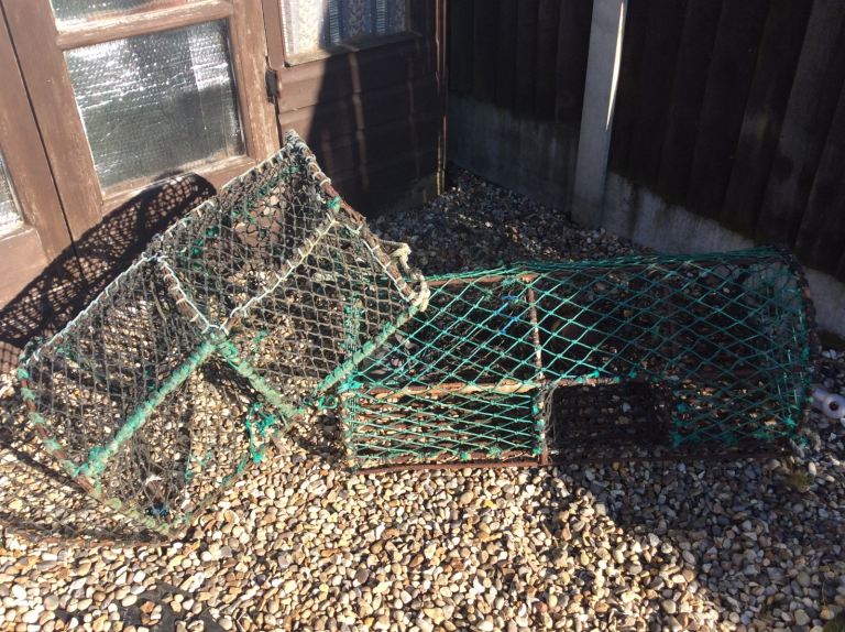 Lobster Pots Garden Features x2