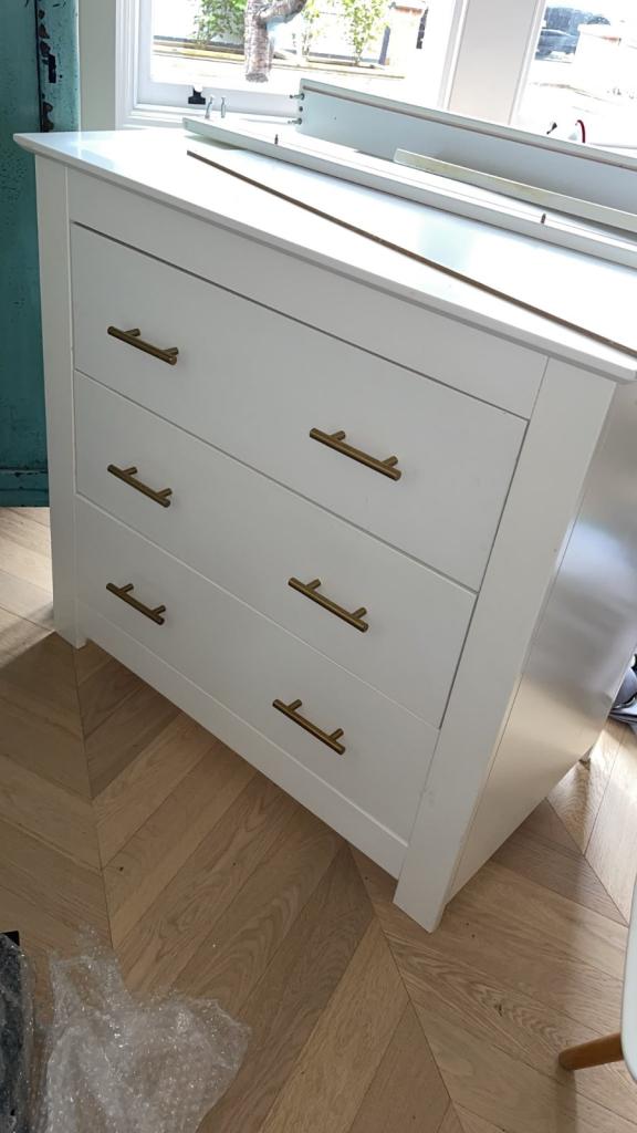 John Lewis charlotte range chest of drawers/changing table