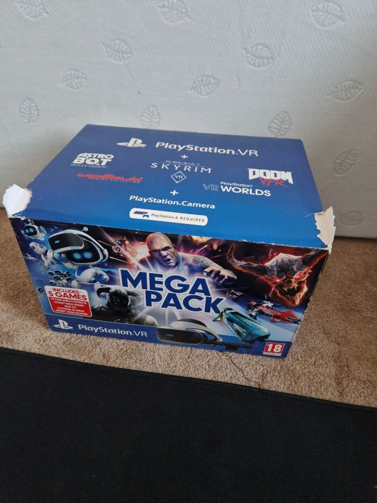 PlayStation VR Mega Pack – PS4 Compatible, Good Condition