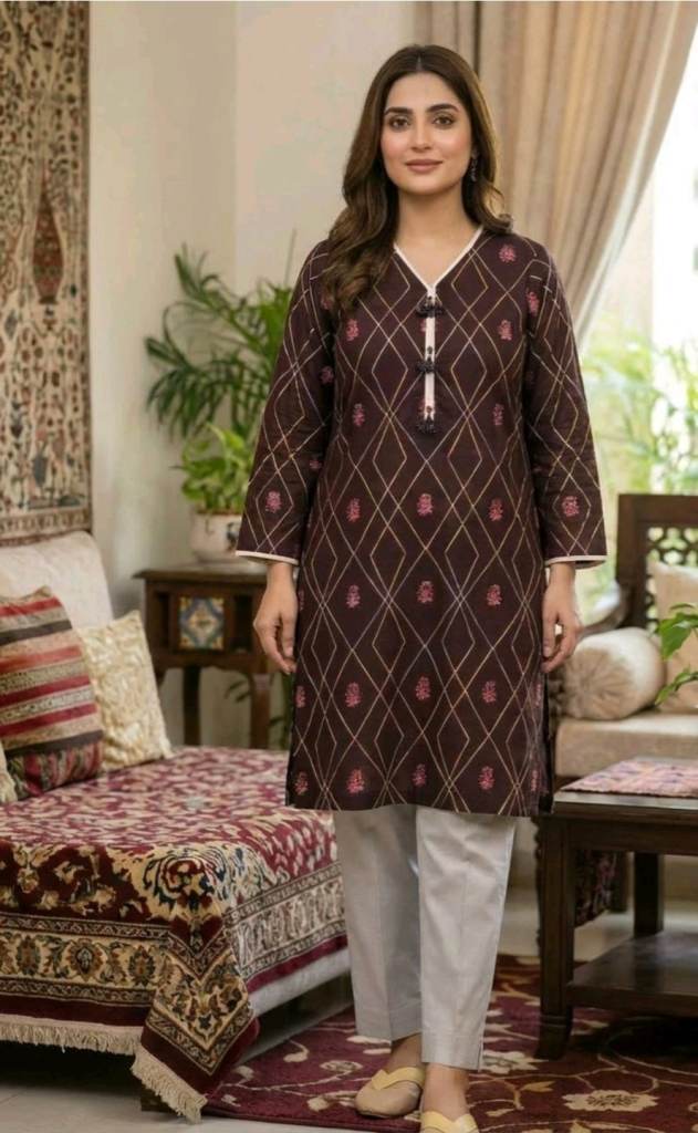 Dark Purple Embroidery Salwar Kameez Size Large Formal Party wear Ready to Wear