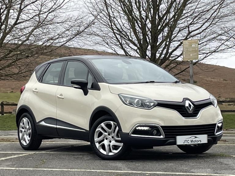 RENAULT CAPTUR 1.5 dCi 90 Dynamique MediaNav Energy 5dr Man, cream, diesel +