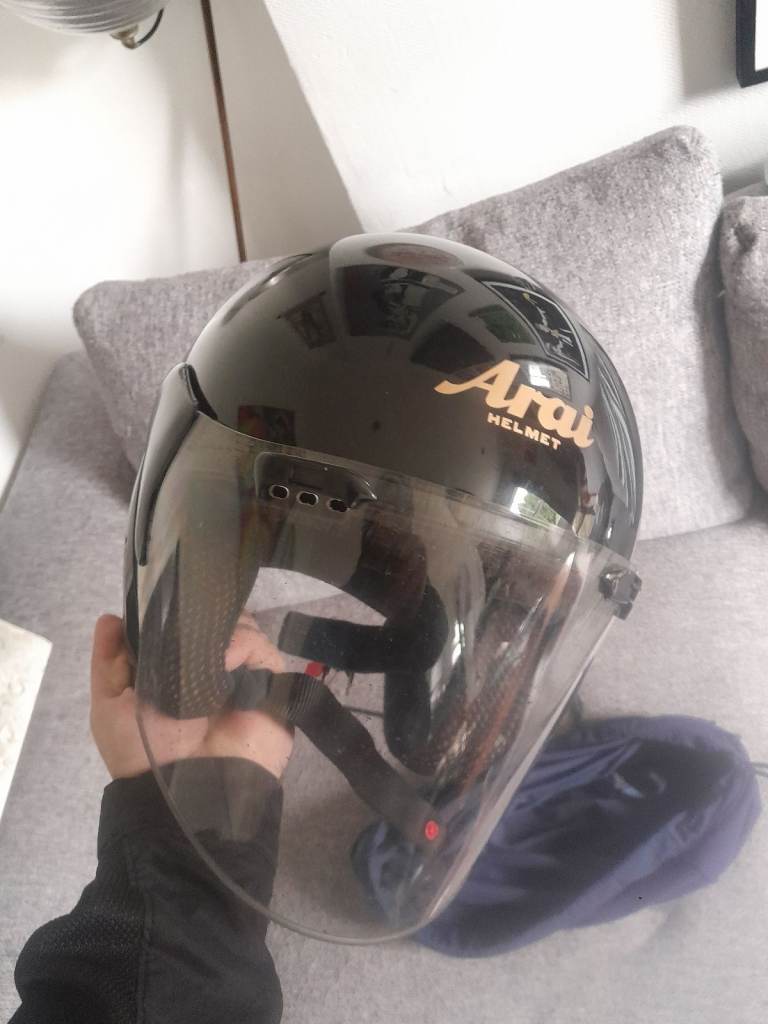 Arai motor bike helmet