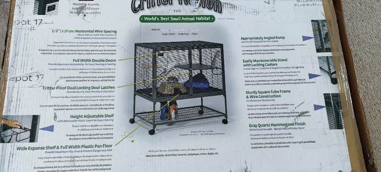 Small animals cage