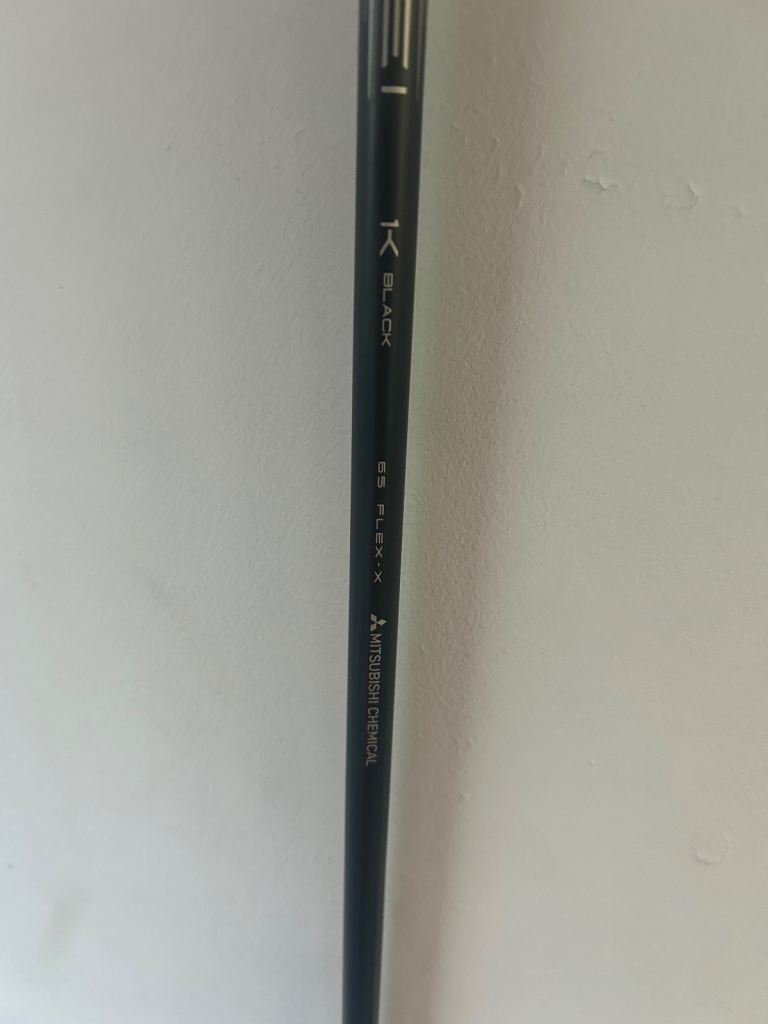 Ping Driver Shaft 1K Black Tensai 65g Stiff