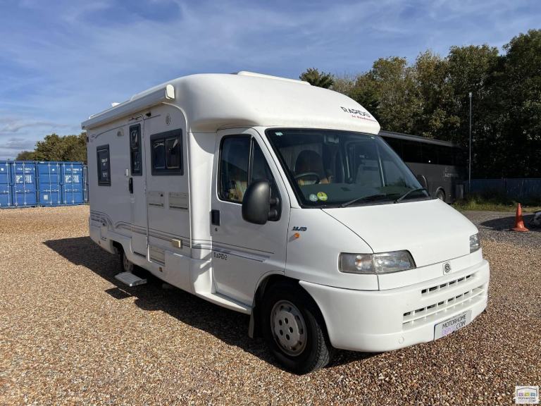 2002 Rapido 741F, End Bed & Washroom, Full Service History, Fiat 2.8L Diesel