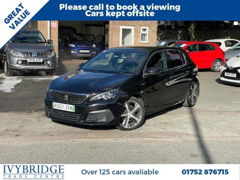 2017 67 PEUGEOT 308 2.0 BLUEHDI GT LINE HATCHBACK 5DR DIESEL MANUAL EURO 6 (S/S)