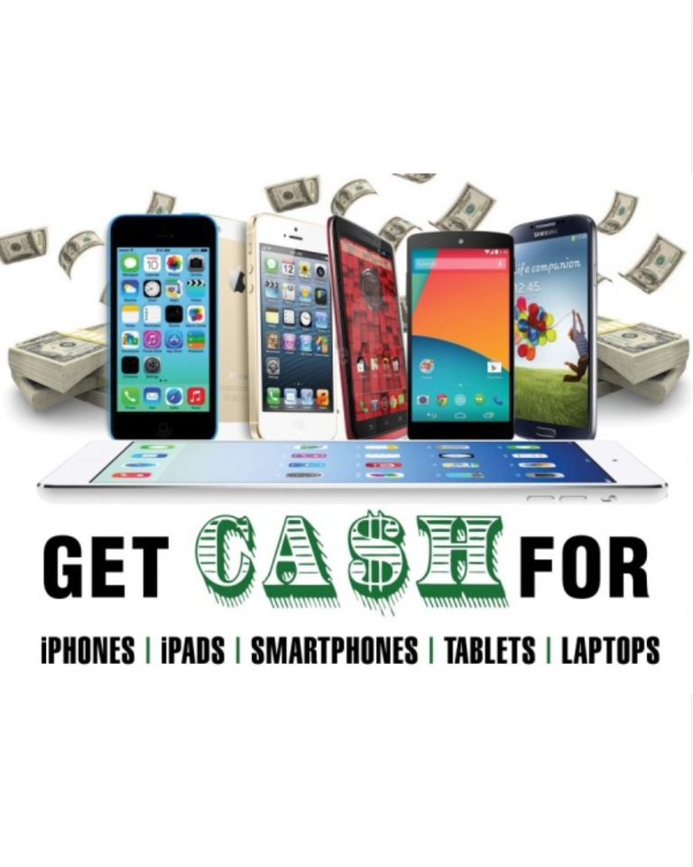 SELL YOUR OLD PHONE LAPTOP TABLET IPAD IPHONE GET CASH