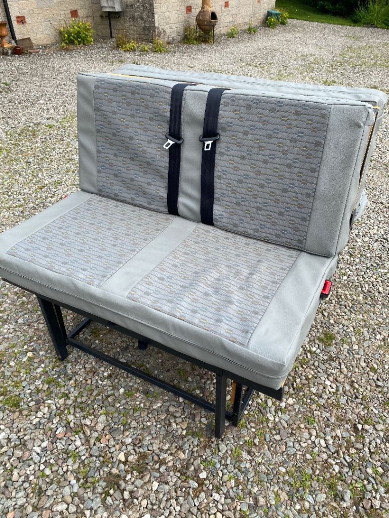 Rock and Roll Metal Bed Frame + cushions